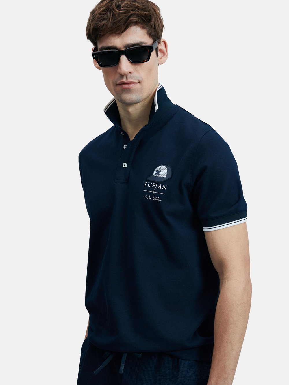 Lufian Poloshirt Herren Baumwolle