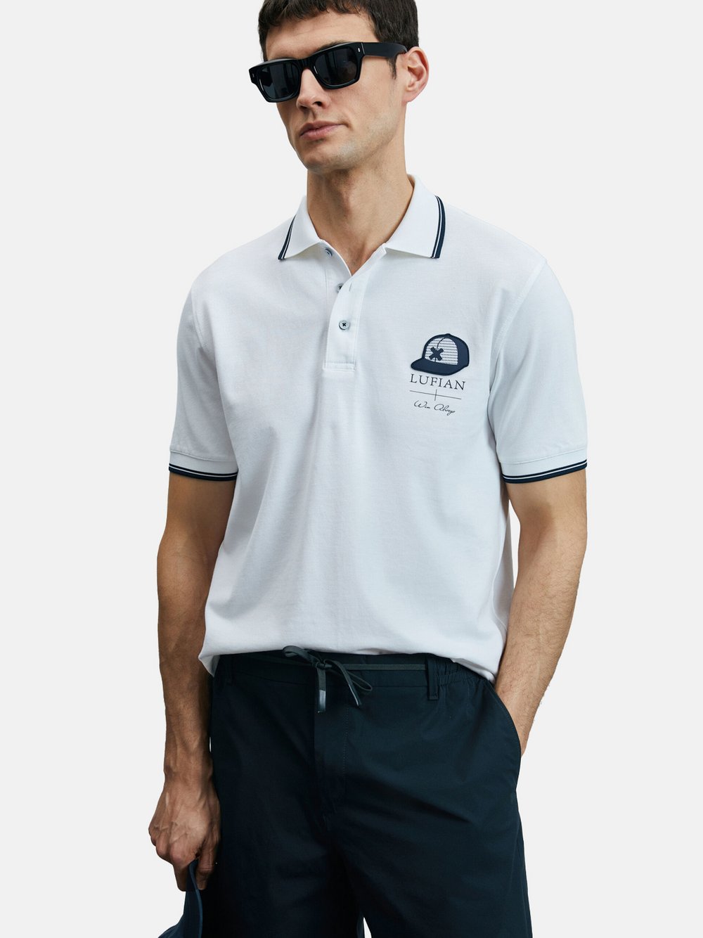 Lufian Poloshirt Herren Baumwolle