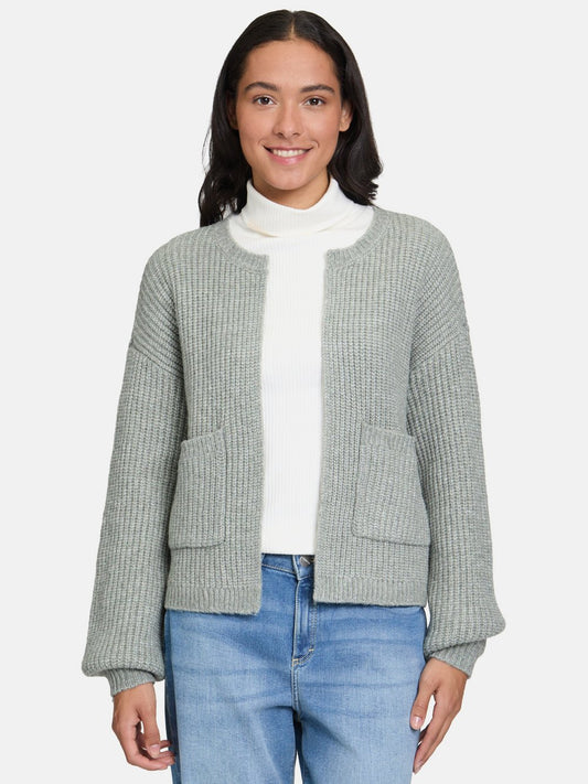 Cartoon Strick-Cardigan Damen