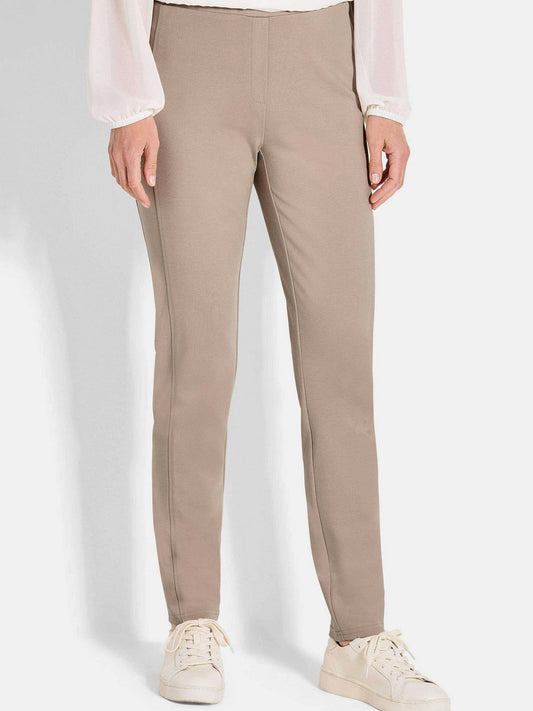Goldner Jerseyhose Damen Polyamid