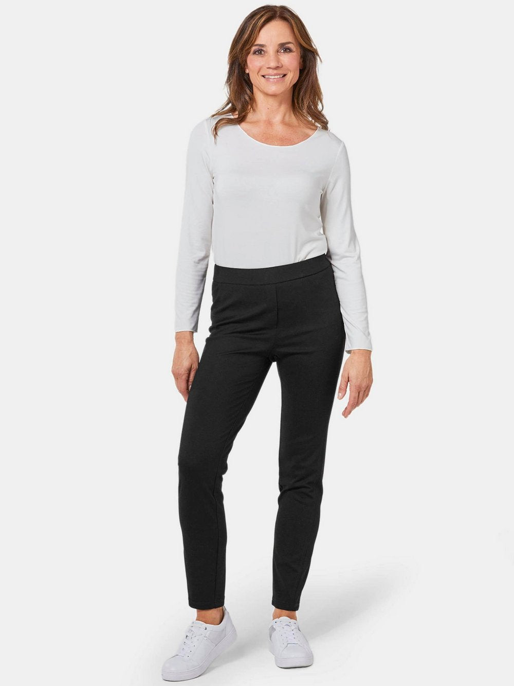 Goldner Jerseyhose Damen Polyamid