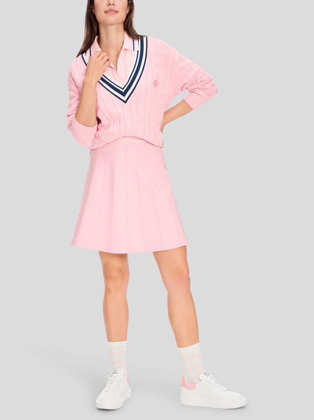 Marc Cain Pullover Damen Baumwolle strukturiert