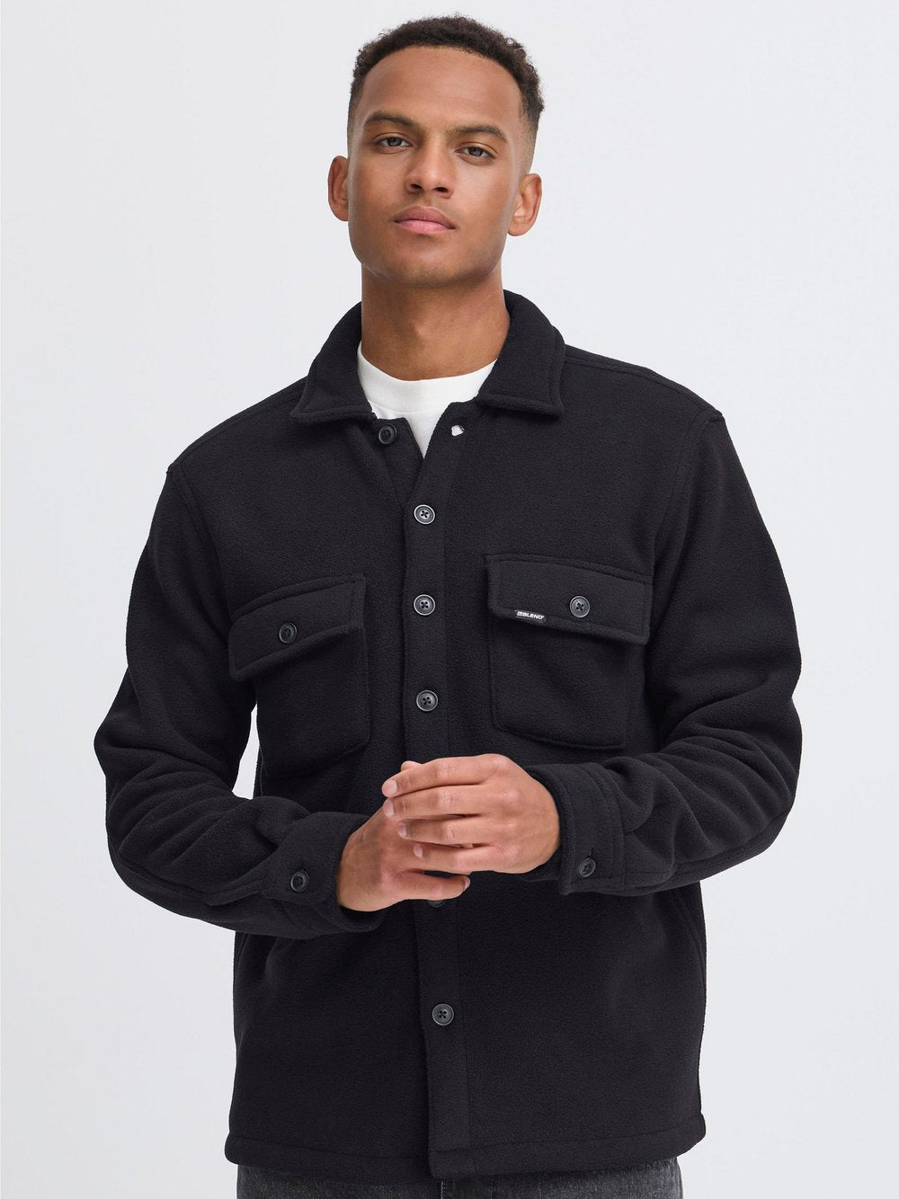 BLEND Hemdjacke Herren kariert