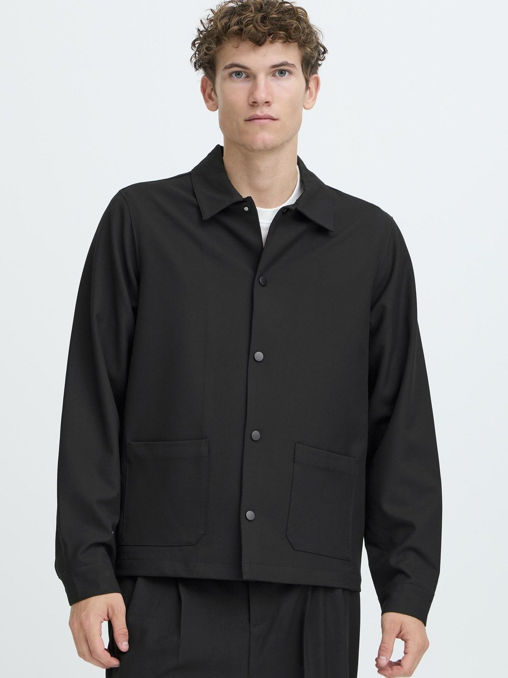 BLEND Hemdjacke Herren kariert