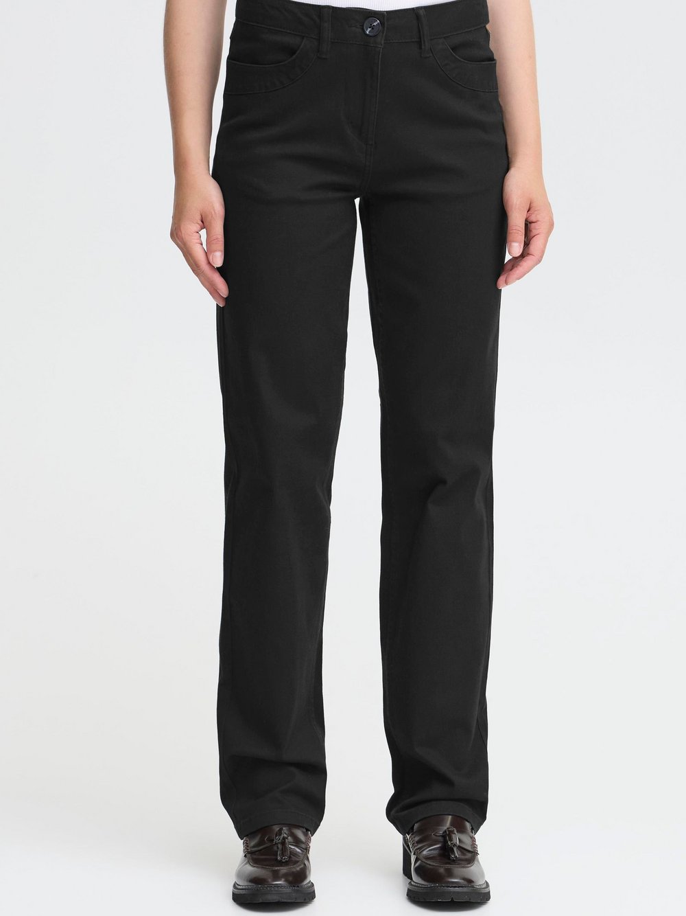 OXMO Chinohose Damen Baumwolle