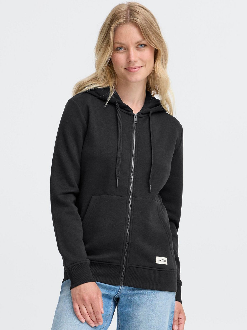 OXMO Kapuzenfleecejacke Damen