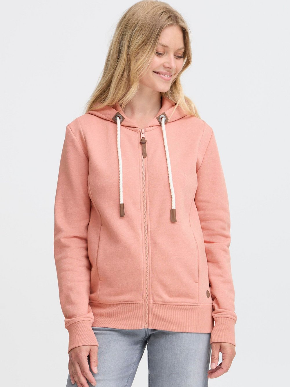 OXMO Kapuzenfleecejacke Damen