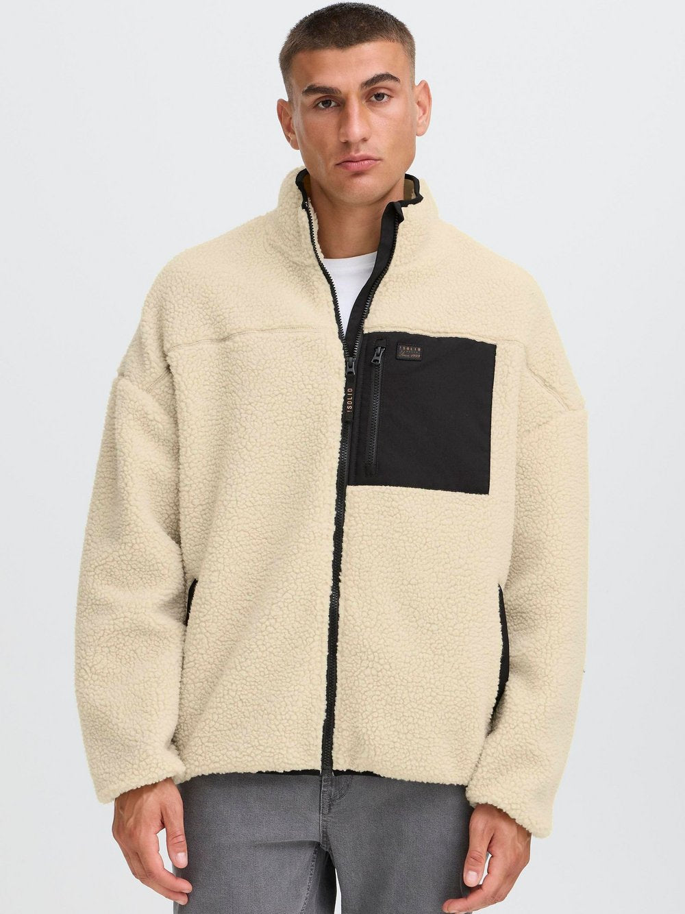 BLEND Plüschjacke Herren