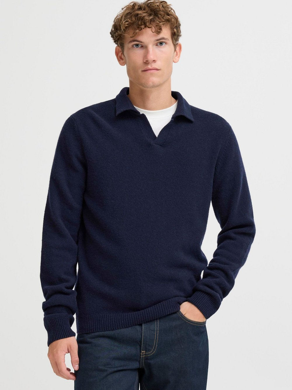 CASUAL FRIDAY Strickpullover Herren Baumwolle