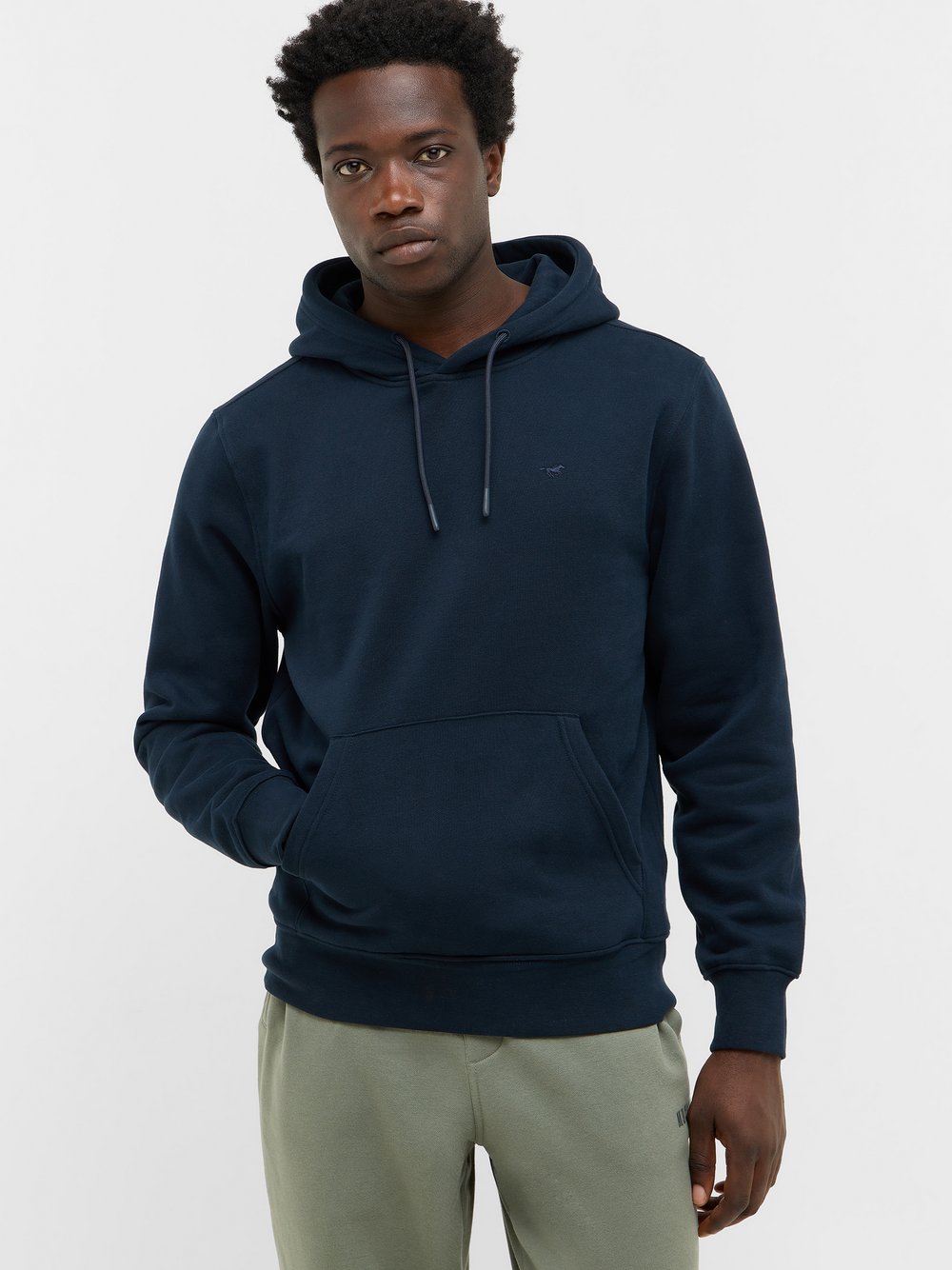 Mustang Hoodie Herren Baumwolle