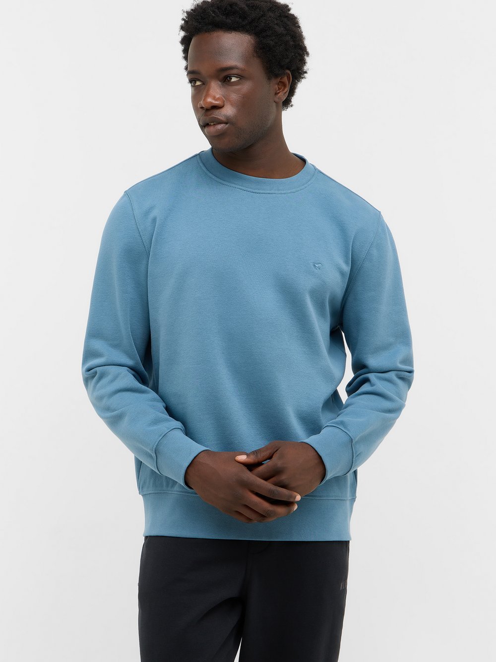 Mustang Sweatshirt Herren Baumwolle