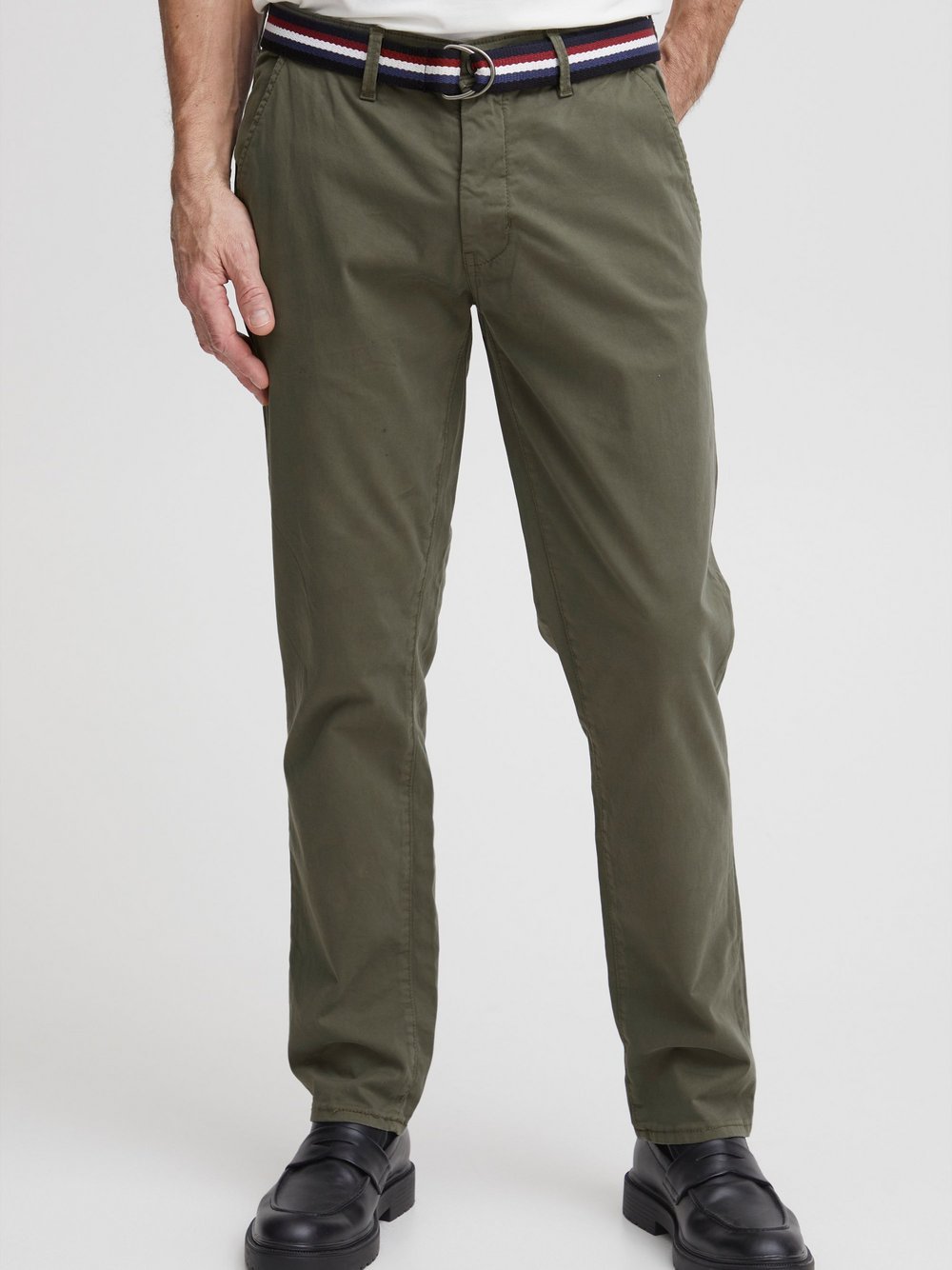 Kronstadt Chinohose Herren Baumwolle meliert