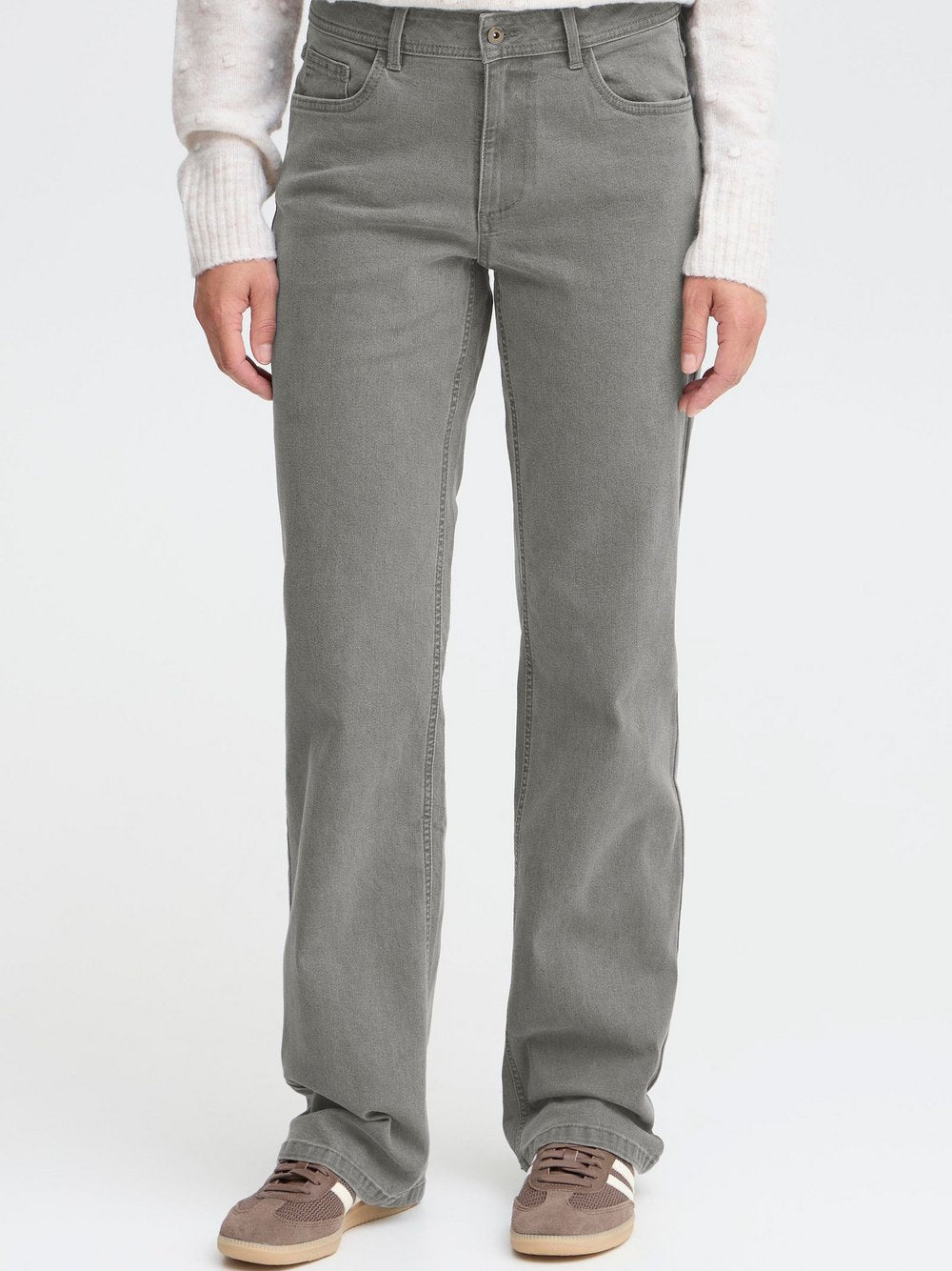 OXMO Straight-Jeans Damen Baumwolle