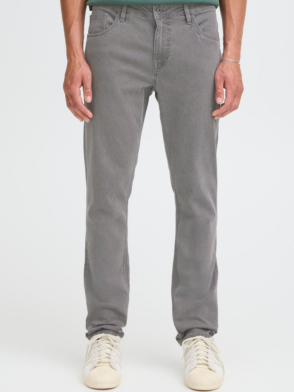 Solid Regular-fit-Jeans Herren