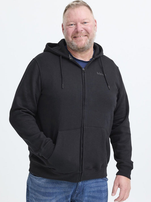 BLEND Kapuzenfleecejacke Herren Baumwolle