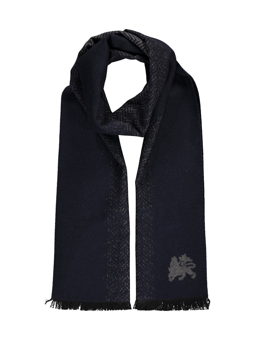 LERROS Strickschal Herren Viskose gemustert