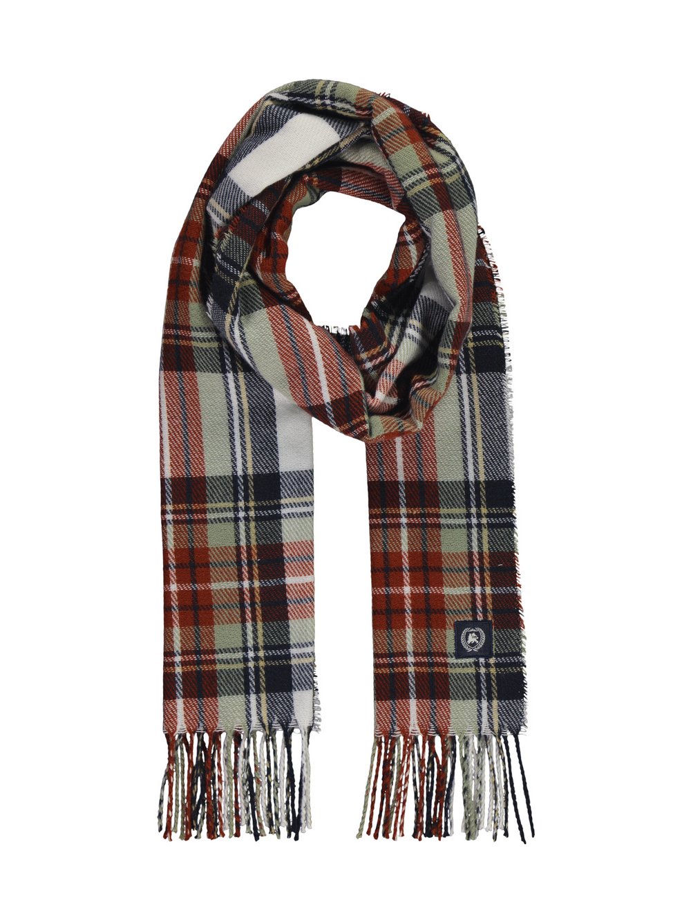 LERROS Wollschal Herren kariert