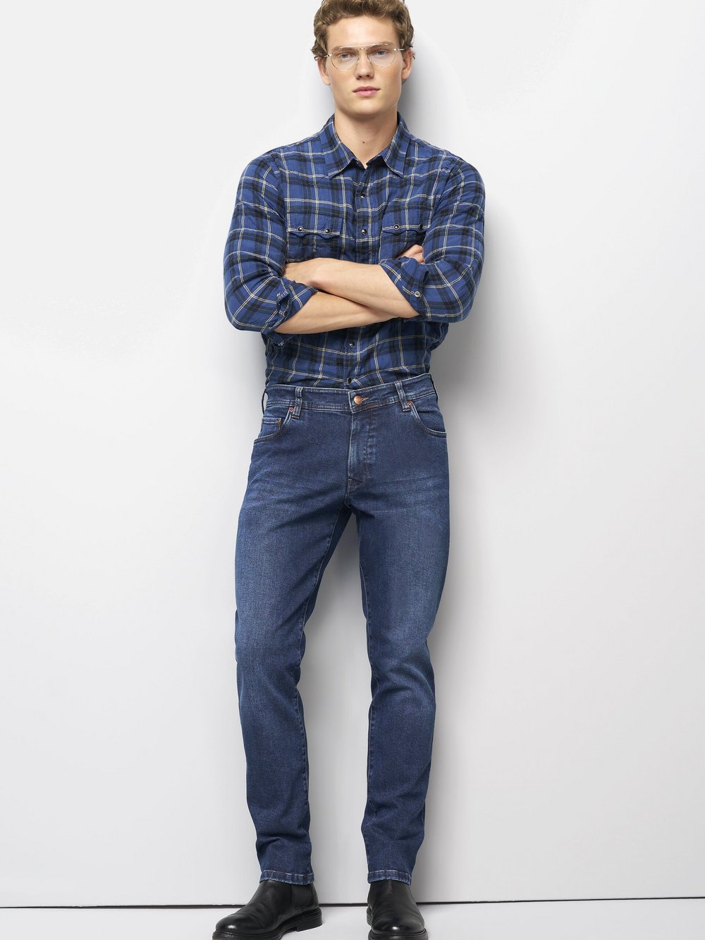 MEYER Jeanshose Herren Baumwolle