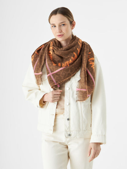 Codello Tuch Damen Baumwolle bedruckt