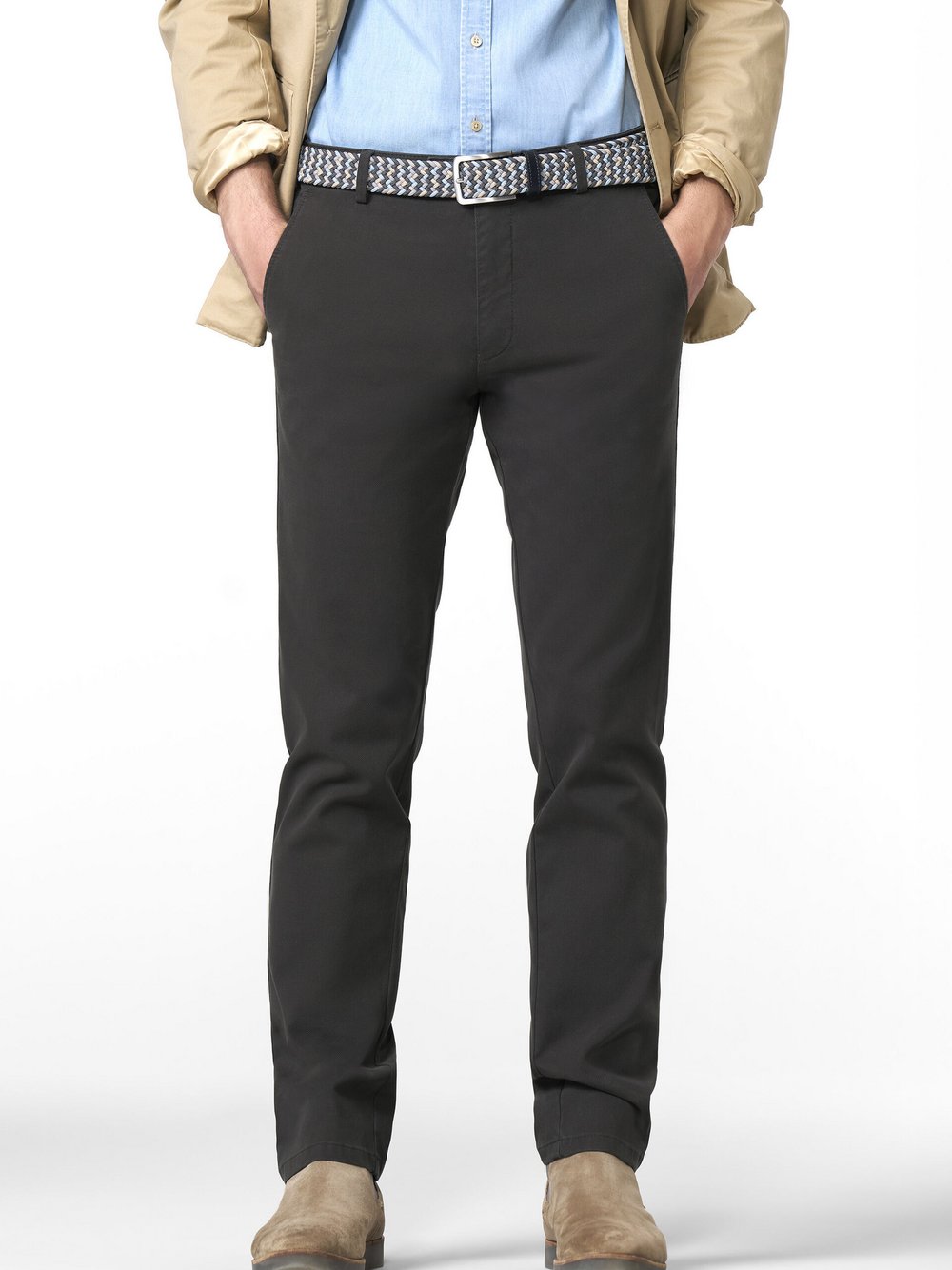 MEYER Chinohose Herren Baumwolle