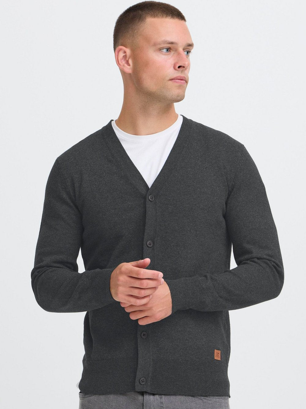 BLEND Strickjacke Herren Viskose