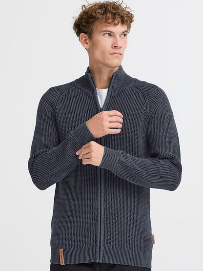 Solid Strickjacke Herren Baumwolle