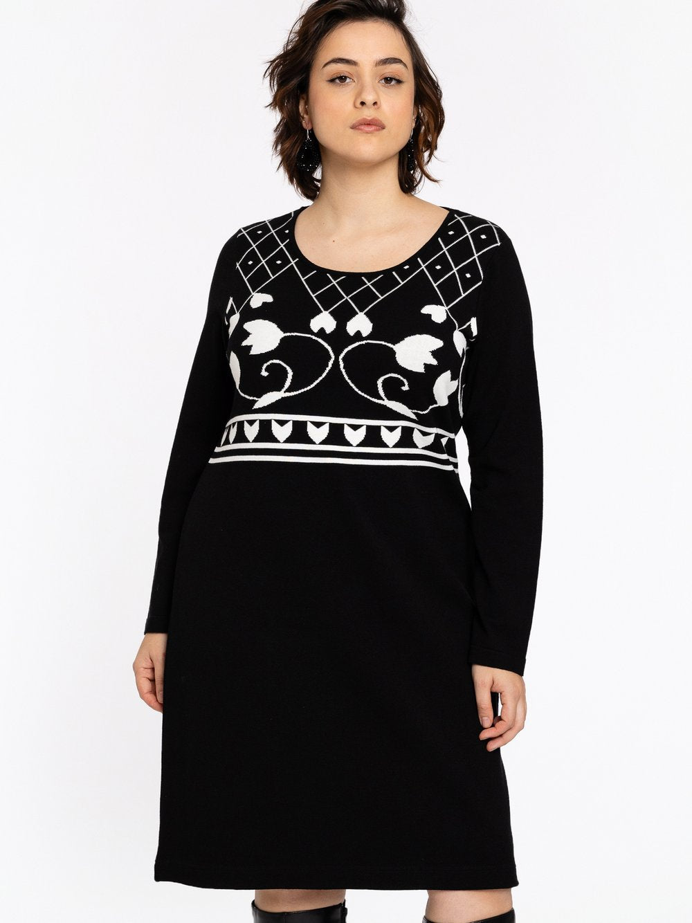 YOEK Kleid Damen Viskose