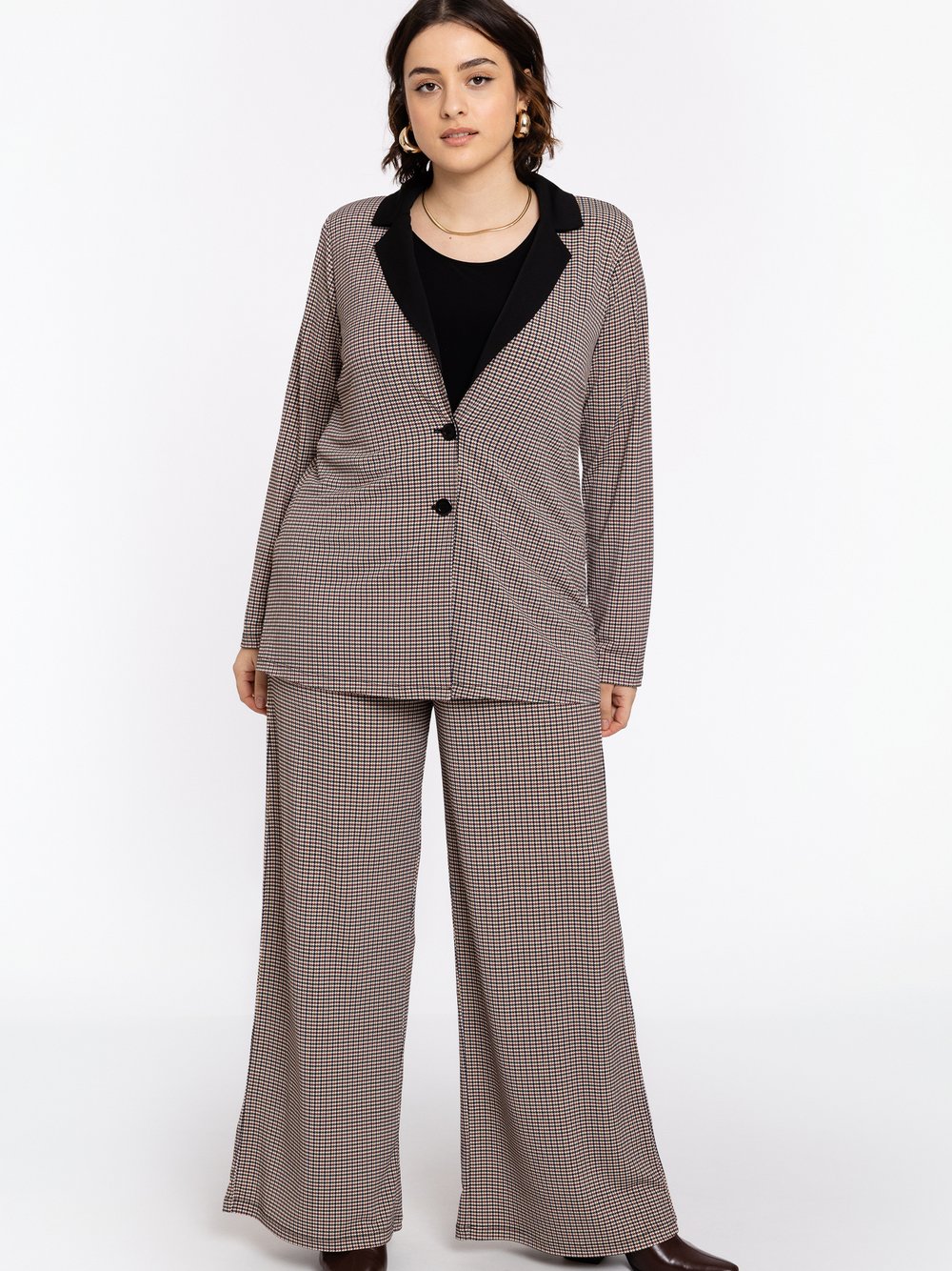 YOEK Hose Damen kariert