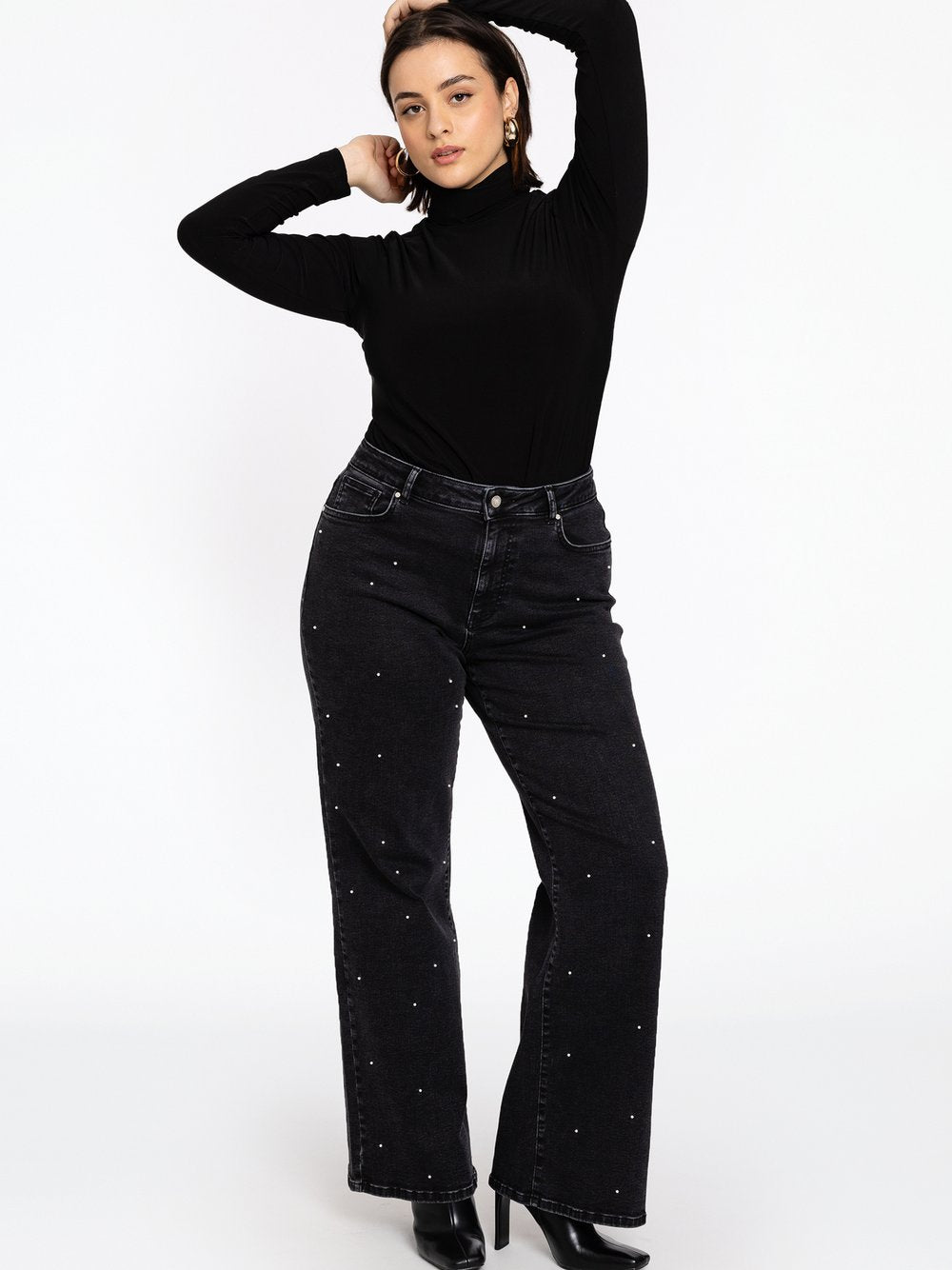 YOEK Jeans Damen Baumwolle