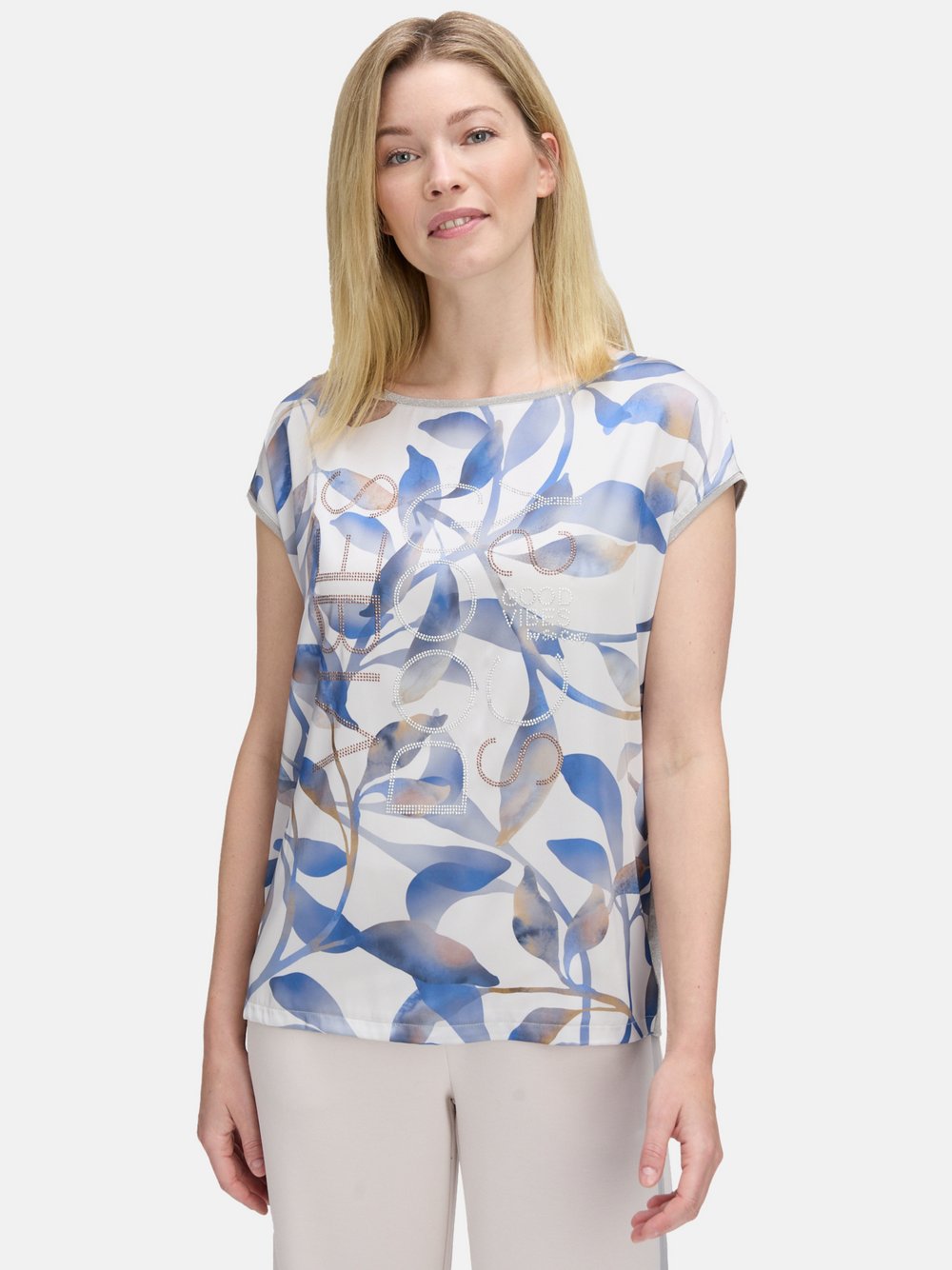 Betty Barclay Blusenshirt Damen Viskose gemustert