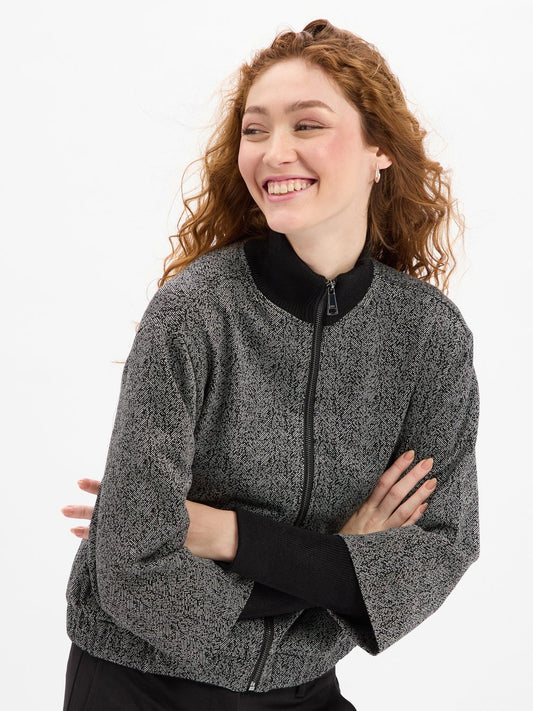 zero Jacke Damen gemustert