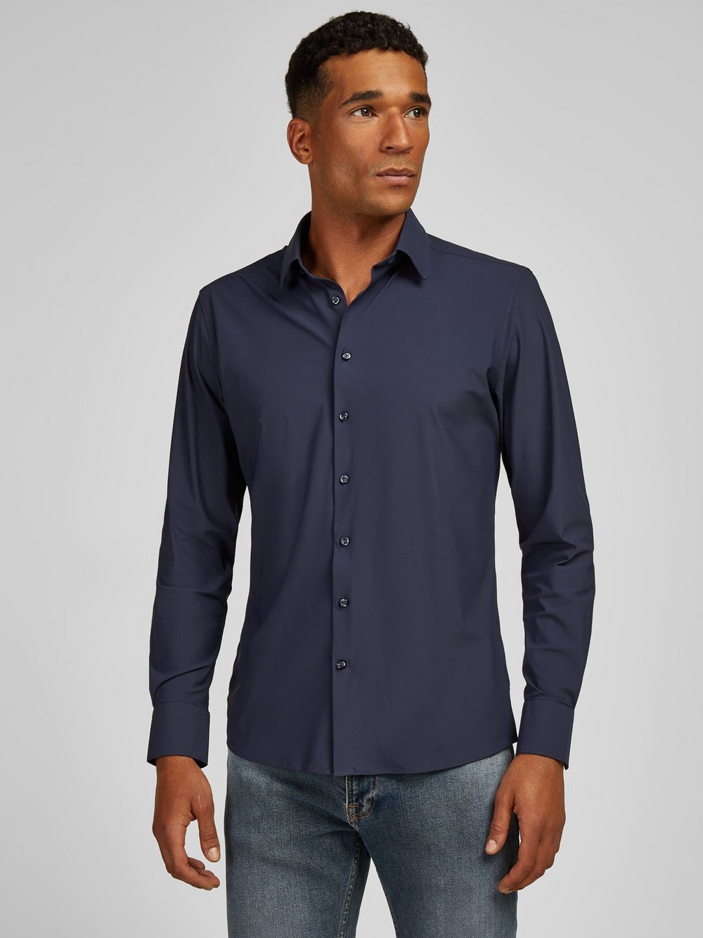 Daniel Hechter Hemd Herren Regular Fit Polyamid