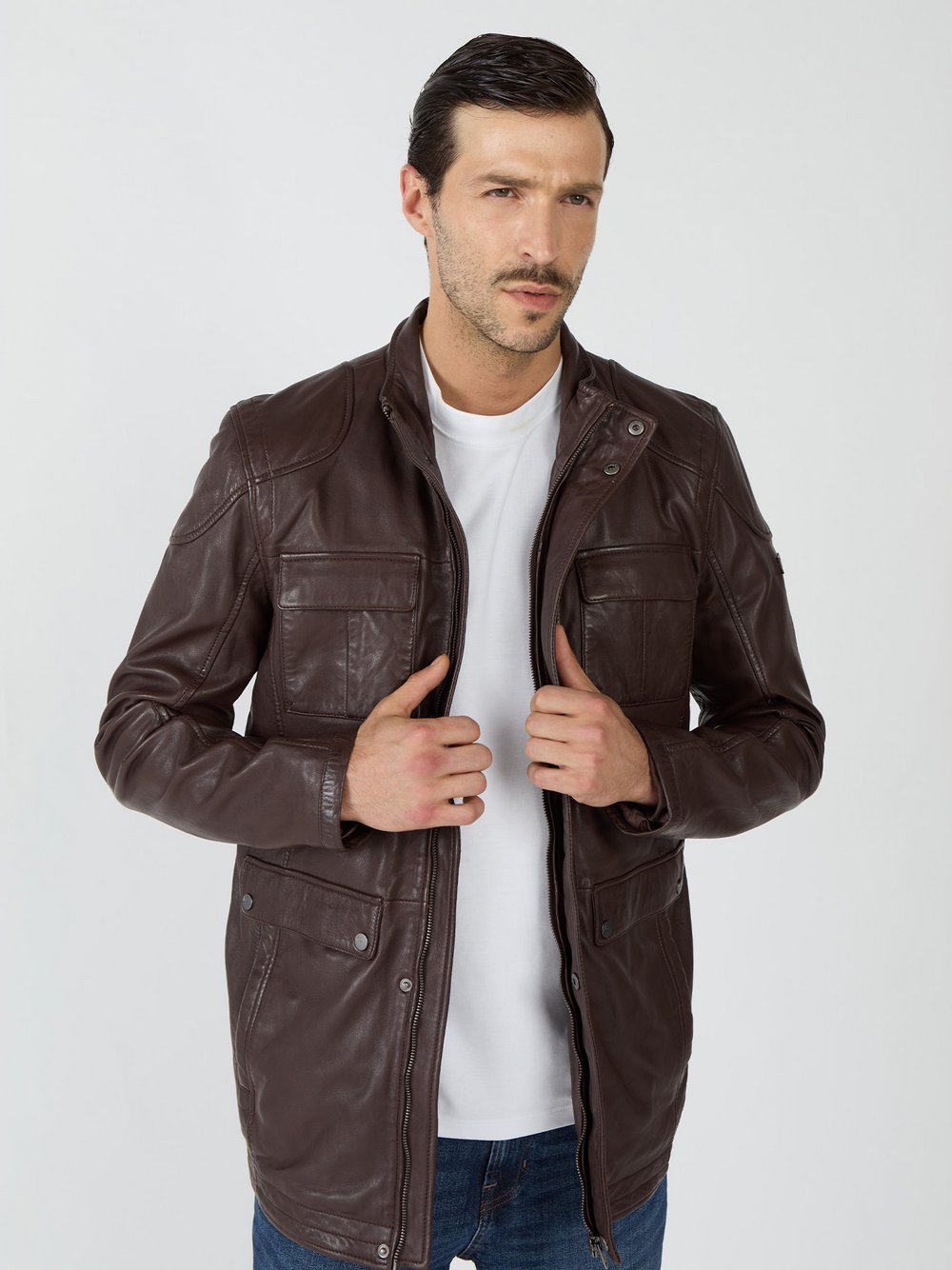 JCC Lederjacke Herren