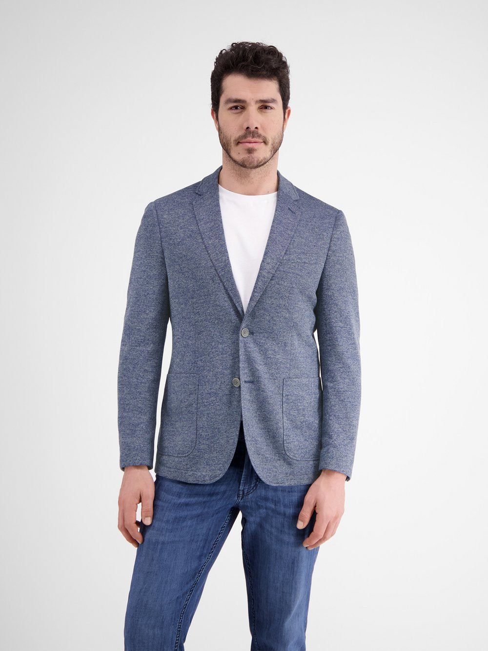 LERROS Jersey Sakko Herren Regular Fit