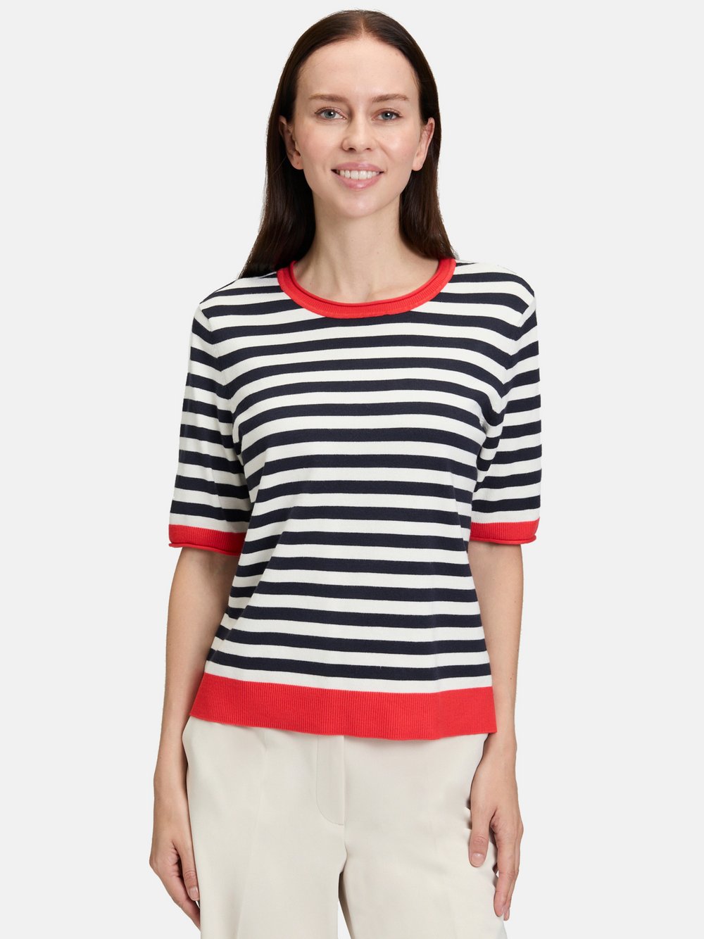 Betty Barclay Pullover Damen Viskose gestreift