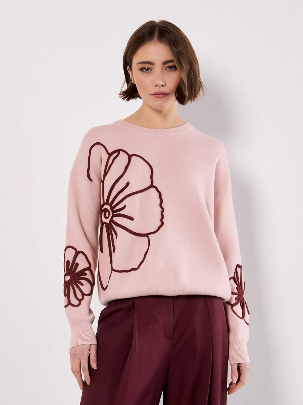 Apricot Pullover Damen Viskose