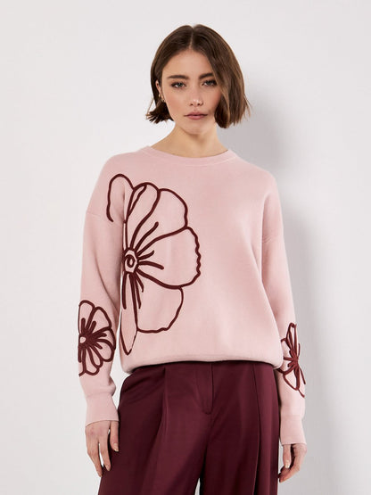 Apricot Pullover Damen Viskose