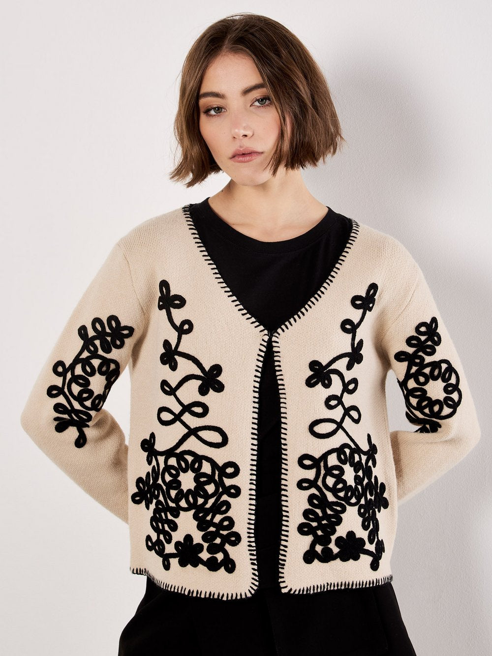 Apricot Strickjacke Damen