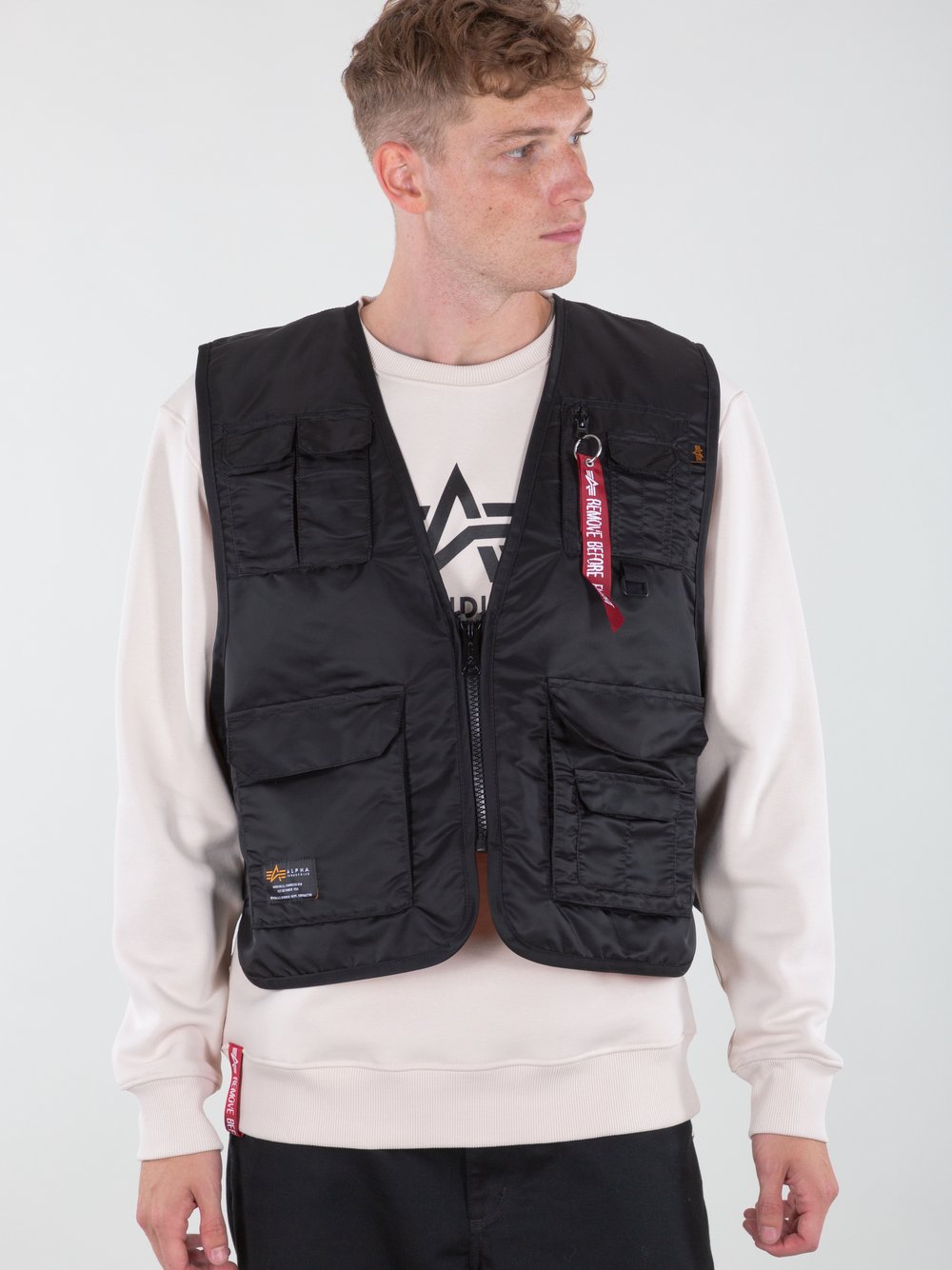 Alpha Industries Weste Herren Polyamid