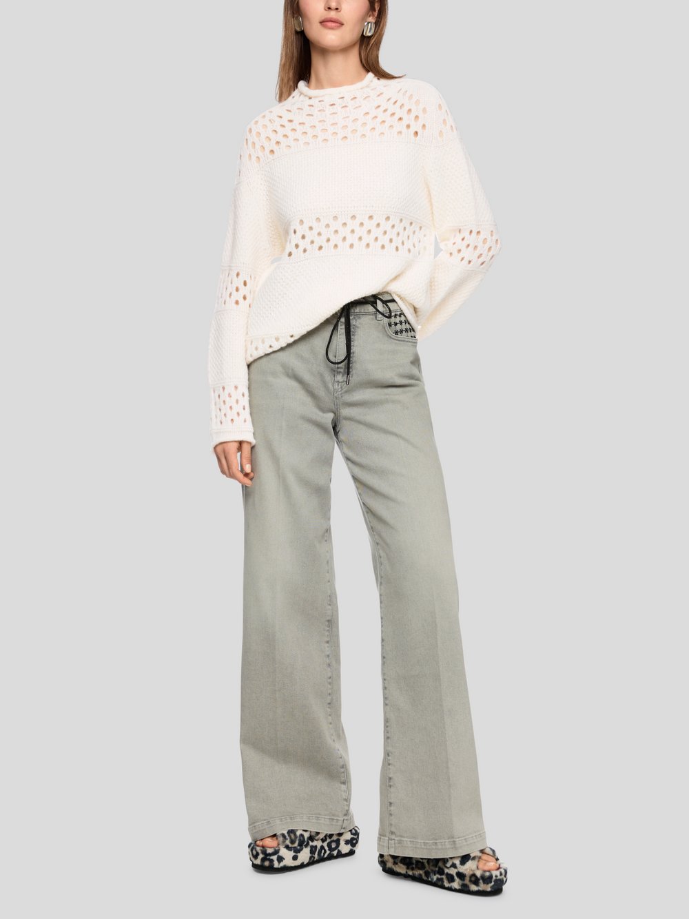 Marc Cain Pullover Damen strukturiert