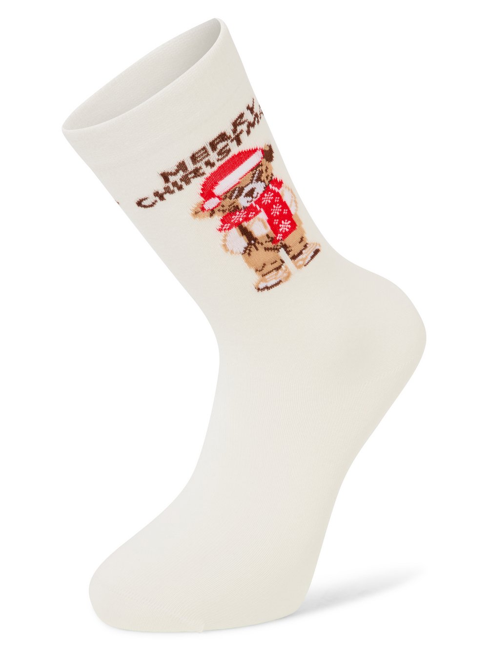 Marie Lund Socken Damen Baumwolle gemustert