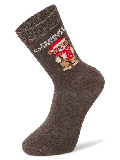 Marie Lund Socken Damen Baumwolle gemustert