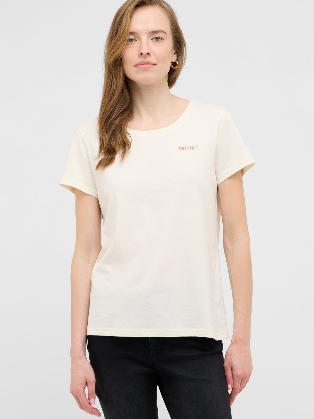 Mustang T-Shirt Damen Baumwolle