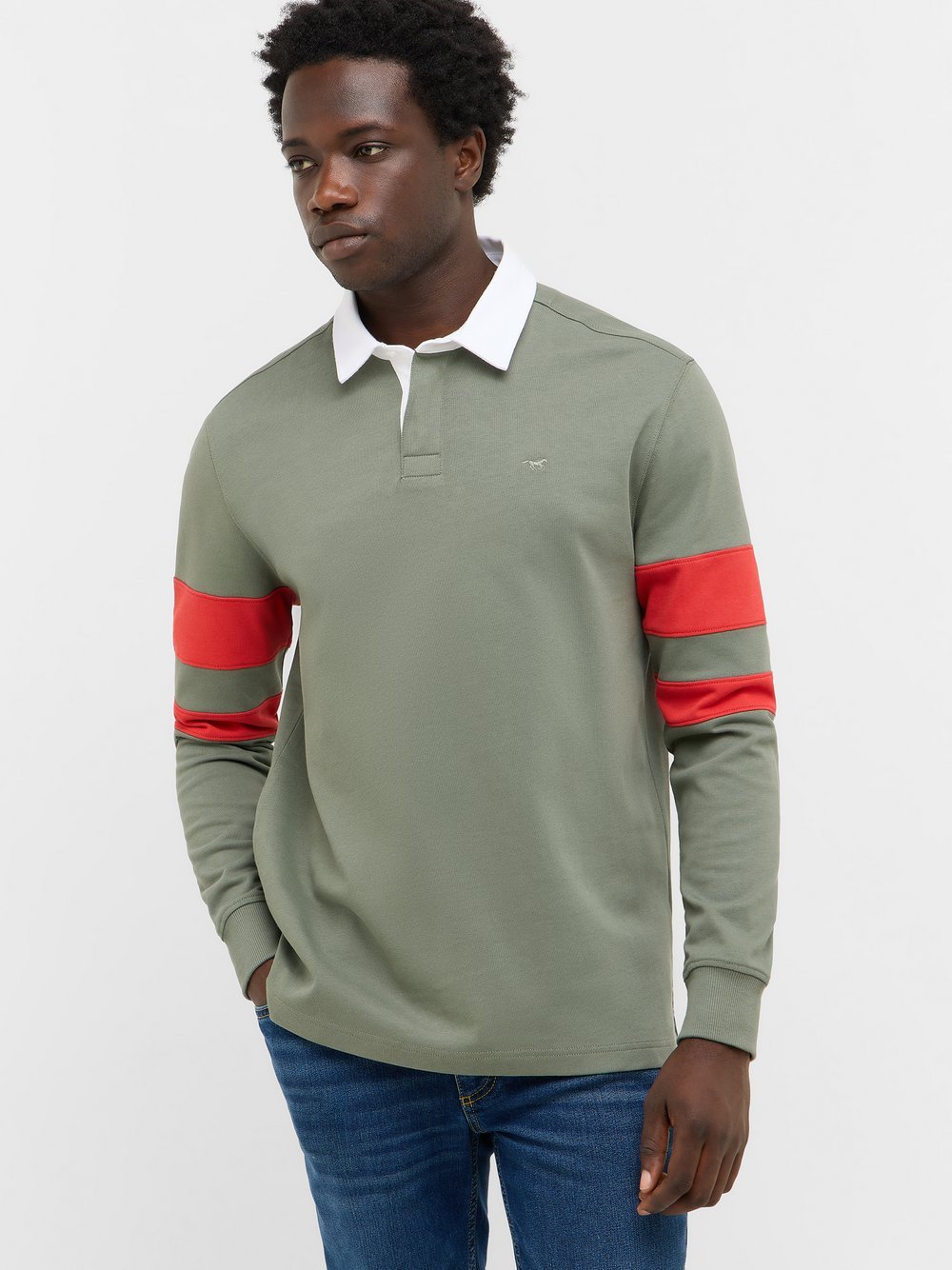 Mustang Sweatshirt Herren Baumwolle