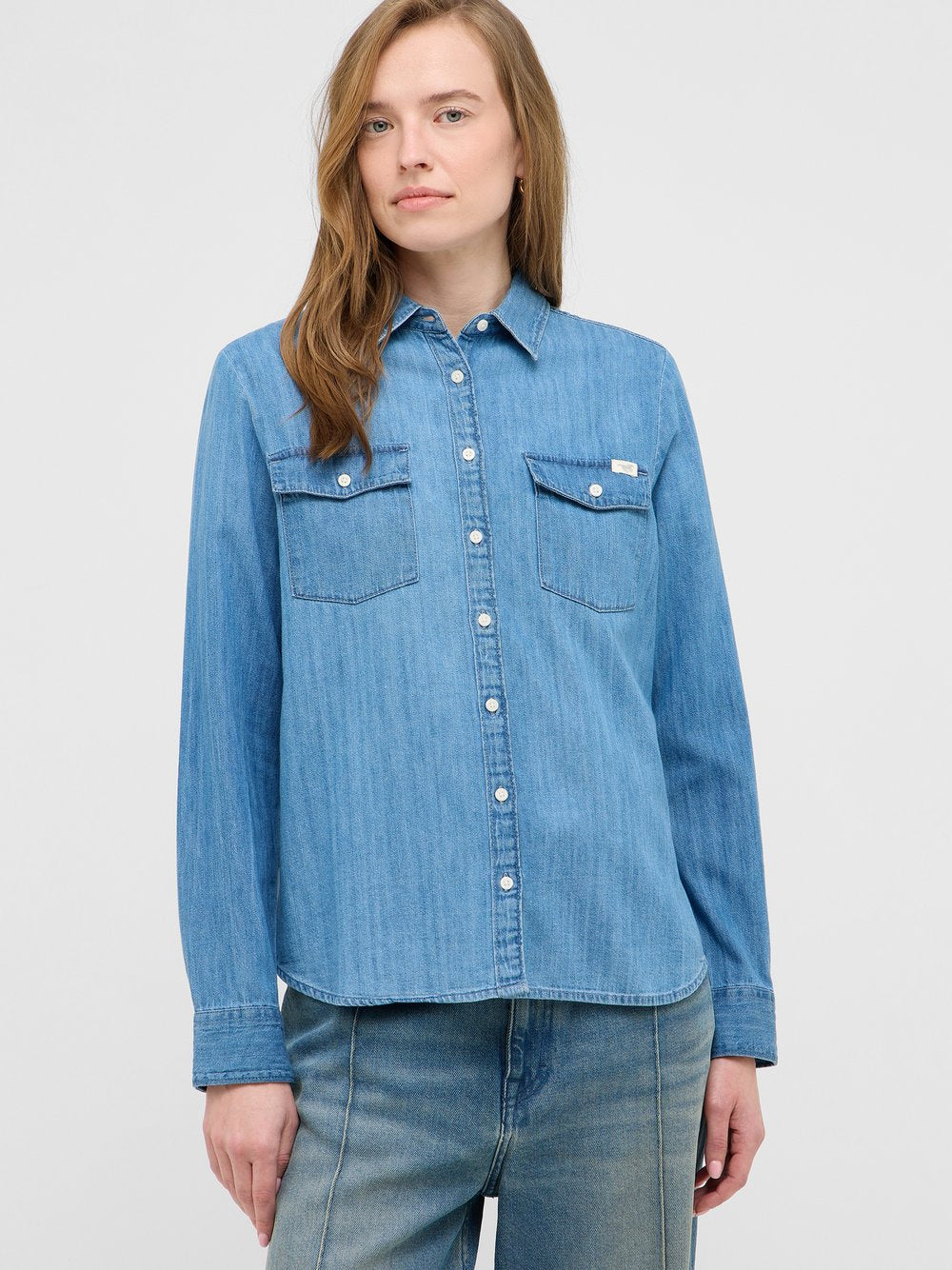 Mustang Hemd Damen Baumwolle