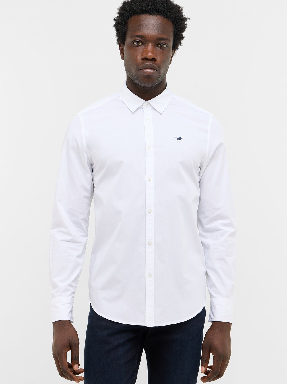 Mustang Hemd Herren Slim Fit Baumwolle