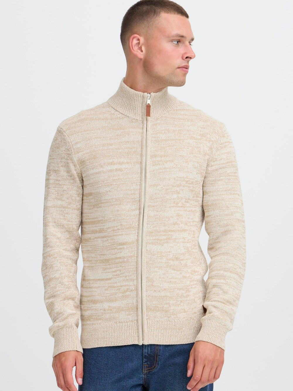 Solid Strickjacke Herren Baumwolle