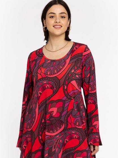 YOEK Tunika Damen bedruckt