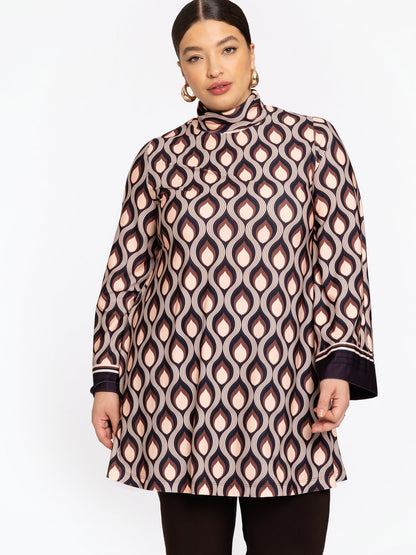 YOEK Tunika Damen bedruckt