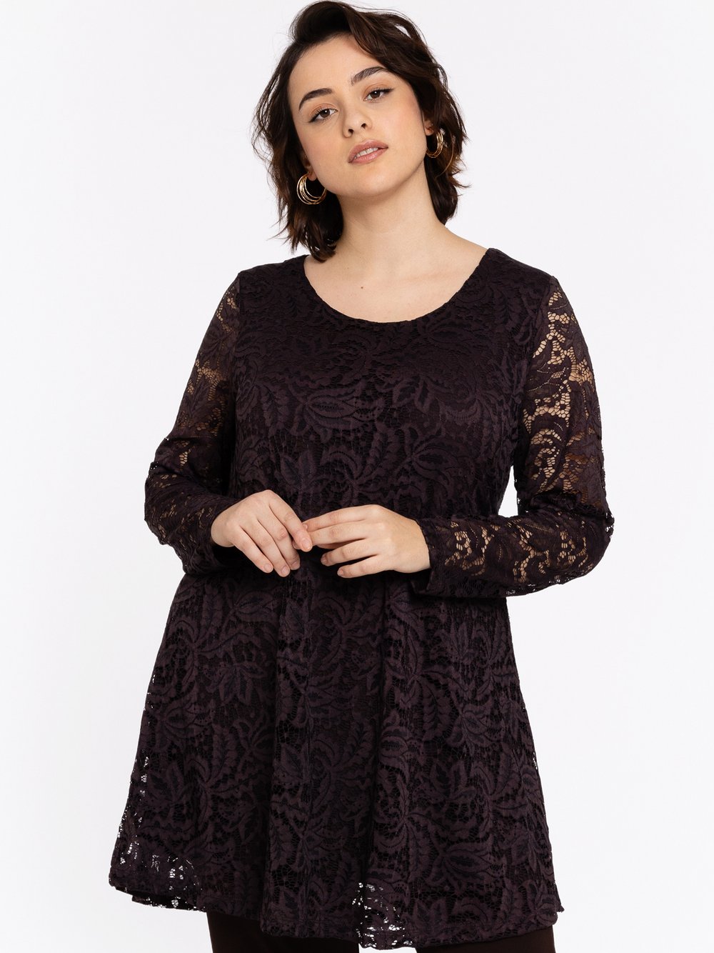 YOEK Tunika Damen Polyamid bedruckt